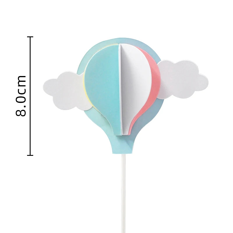 pilot bear cake decoration 15pcs
