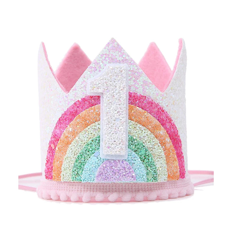 Crown hat kids 1 2 3 Year 1st