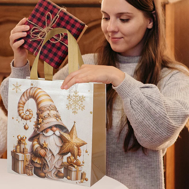 4-12pcs Xmas Gift Bags