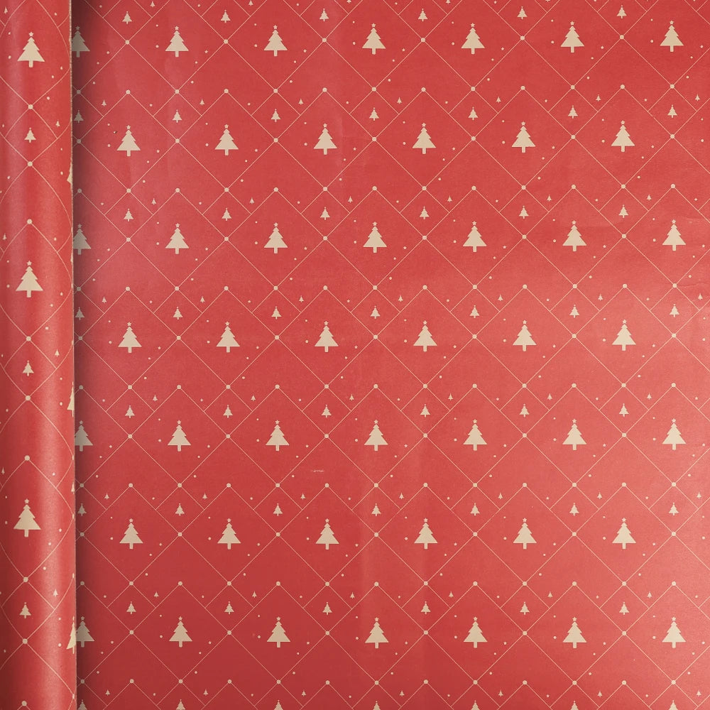 10/1PCS Christmas Kraft Wrap