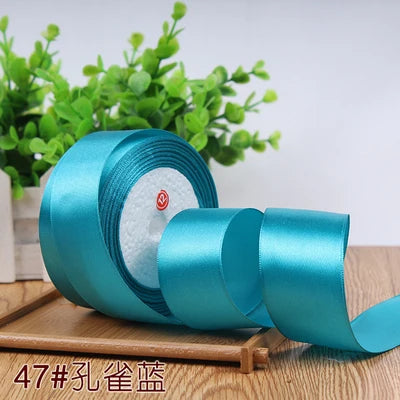 Wide Satin ribbon 22meter/roll 10mm
