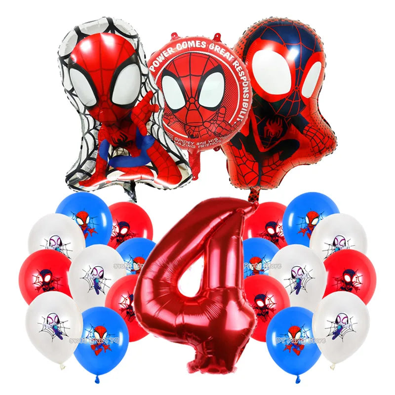 SpiderMan Theme Decoration