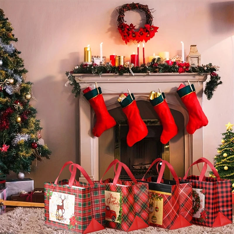 Christmas Grocery & Gift Bags