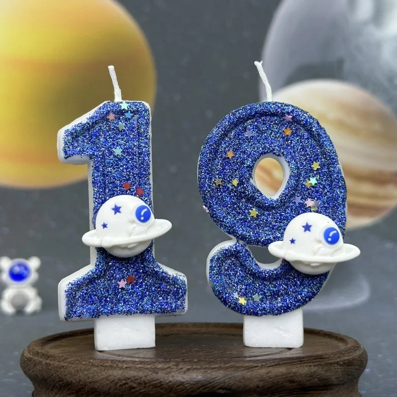 Space Astronaut candle