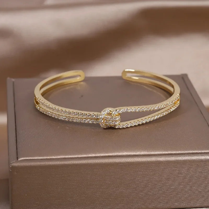 French design zircon bracelet