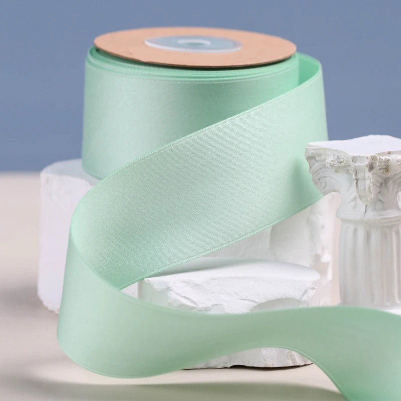 Single color Polyester/Cotton terylene crafts Ribbons 10 Yards10 16 25MM/38MM Matte