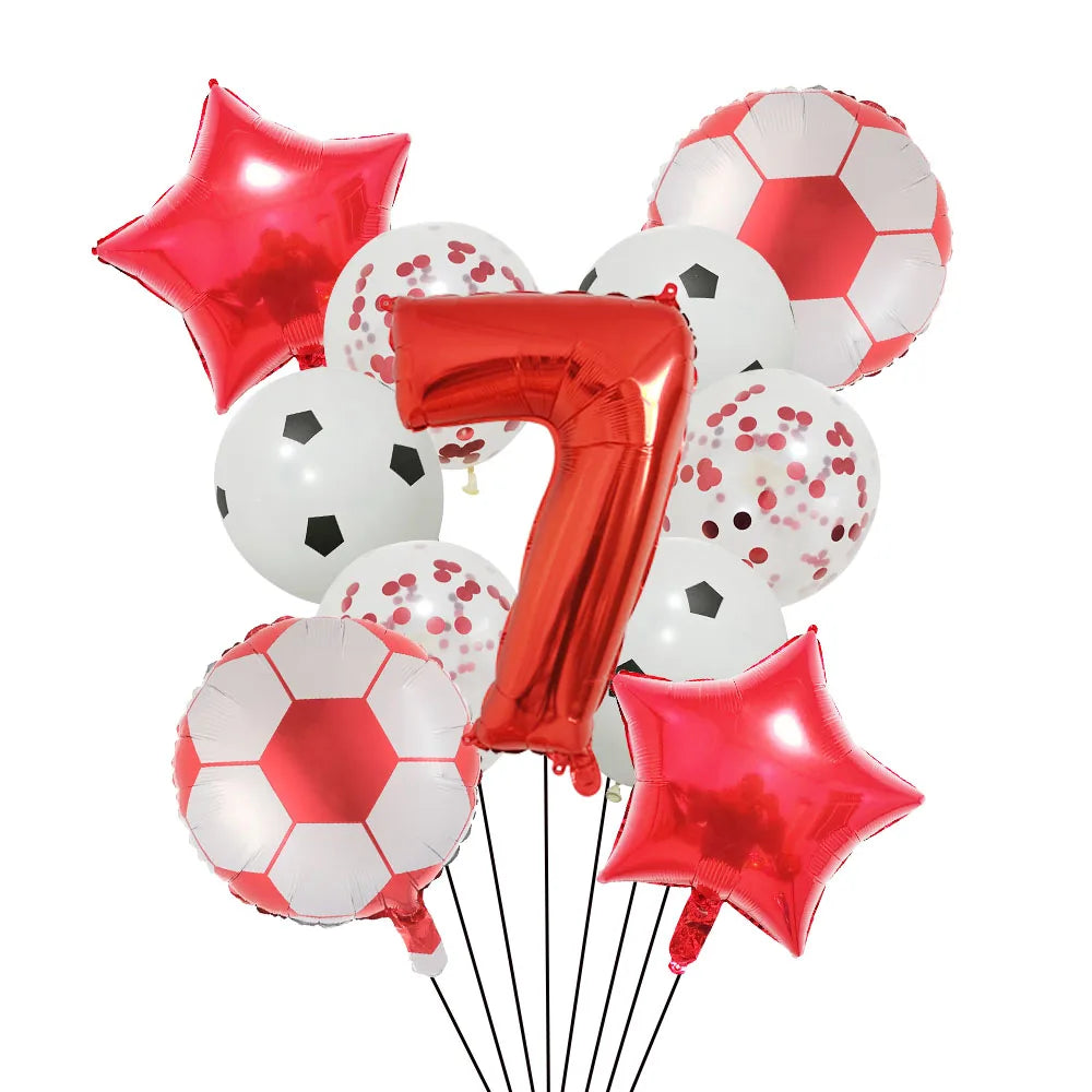 1 Set Helium Football Balloons Decorations 32Inch
