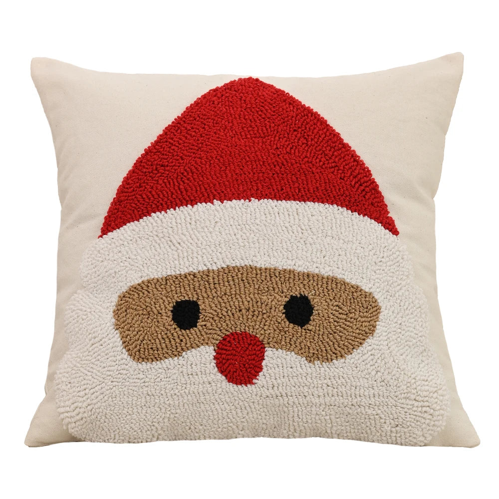 Sorino Christmas Cartoon Tufted Pillowcase