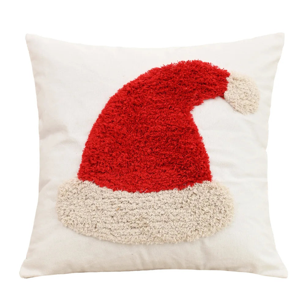 Sorino Christmas Cartoon Tufted Pillowcase