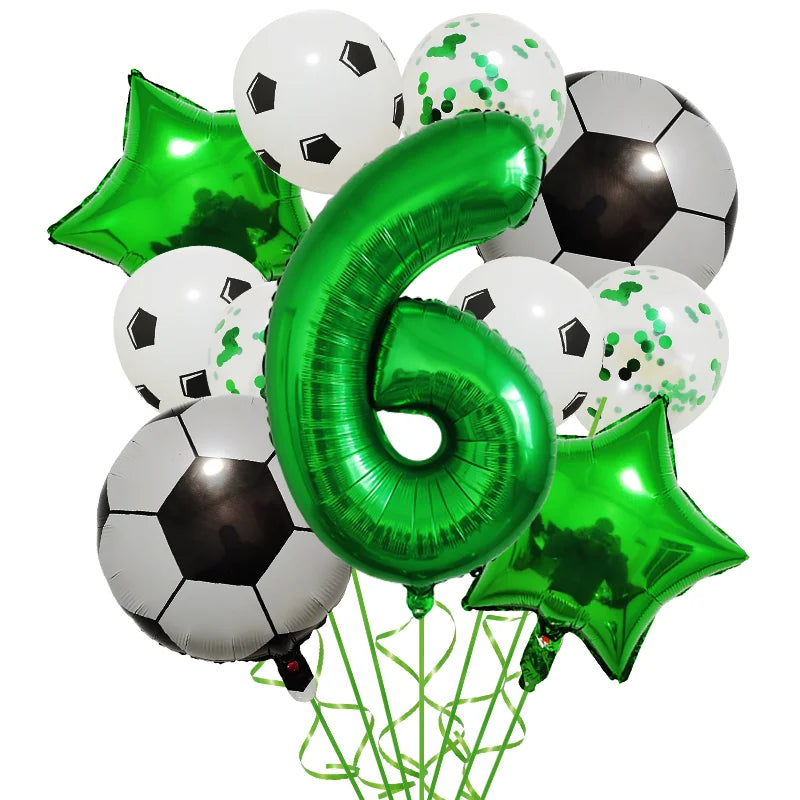 1 Set Helium Football Balloons Decorations 32Inch