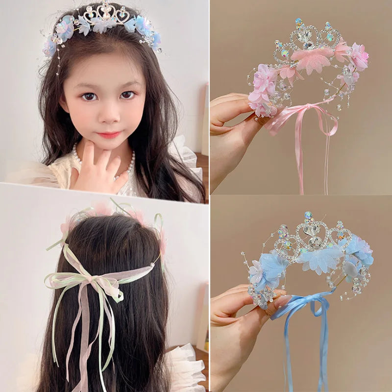Kids Headband & Crown Princess