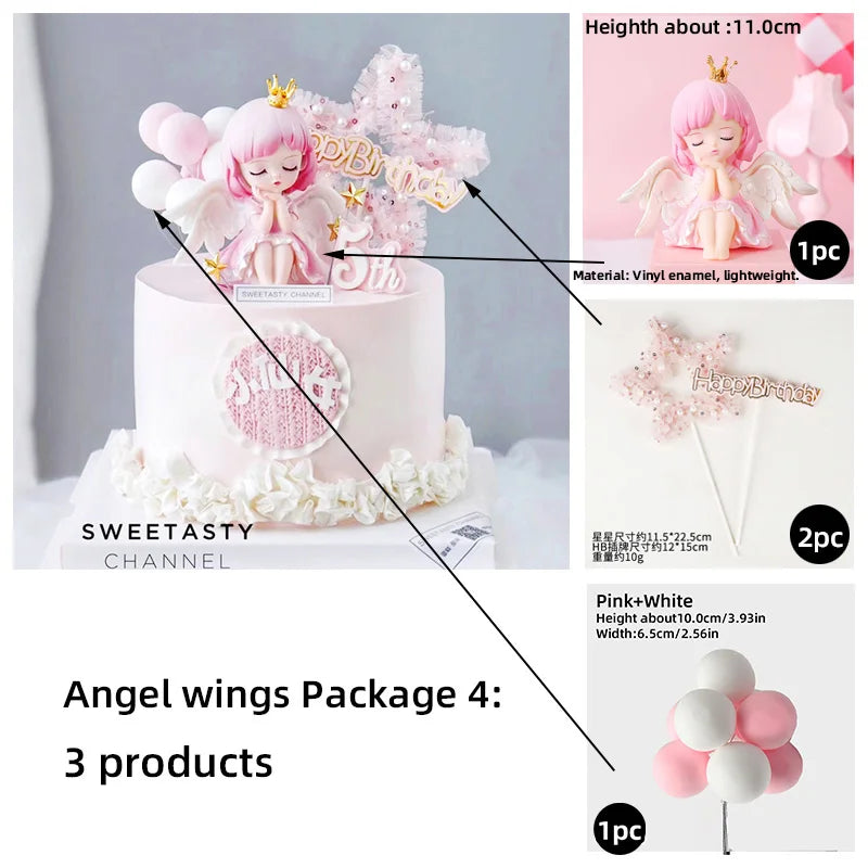 Figurine Angel cake decoration