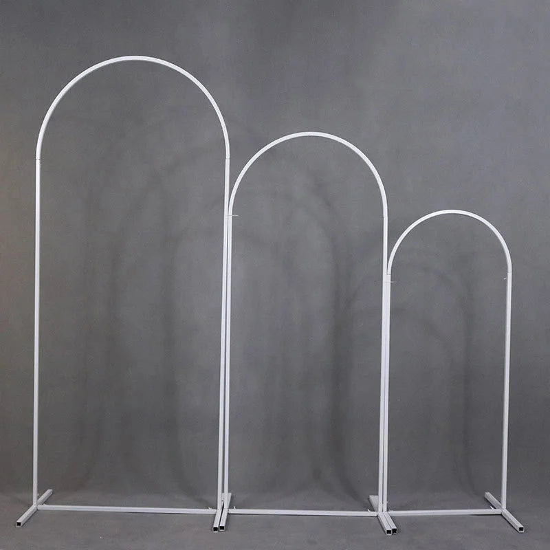 Arched iron frame removable portable 1pc