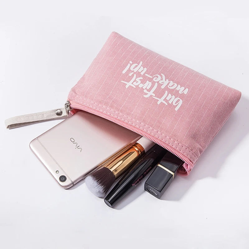 Cosmetic storage makeup travel bag