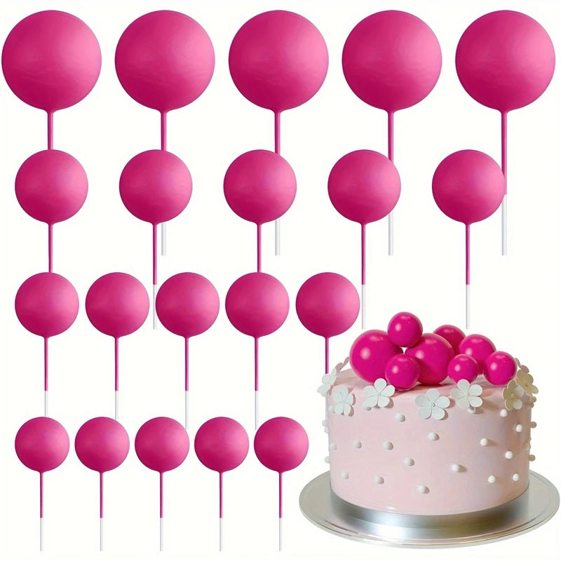 20Pcs Gold & Silver ball decoration