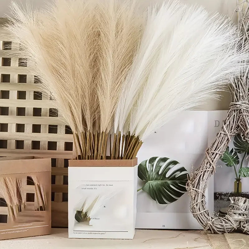 Pampas grass 5pcs 42cm
