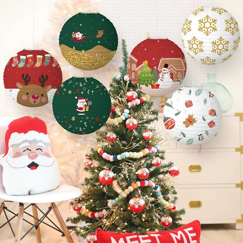 Xmas Pendant Paper Lanter