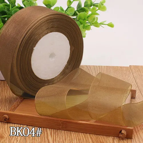 Organza ribbon 50 yards/Roll