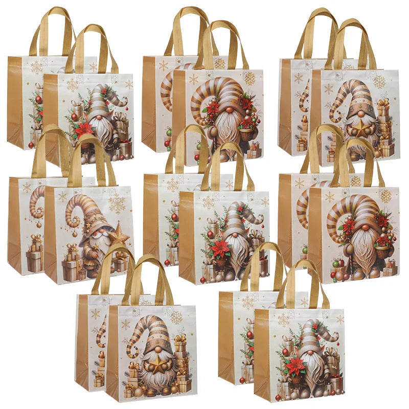 4-12pcs Xmas Gift Bags
