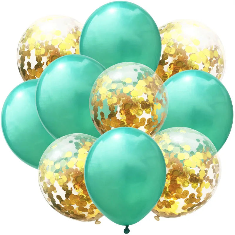 Mix Confetti Latex Balloon 12inch 10pcs