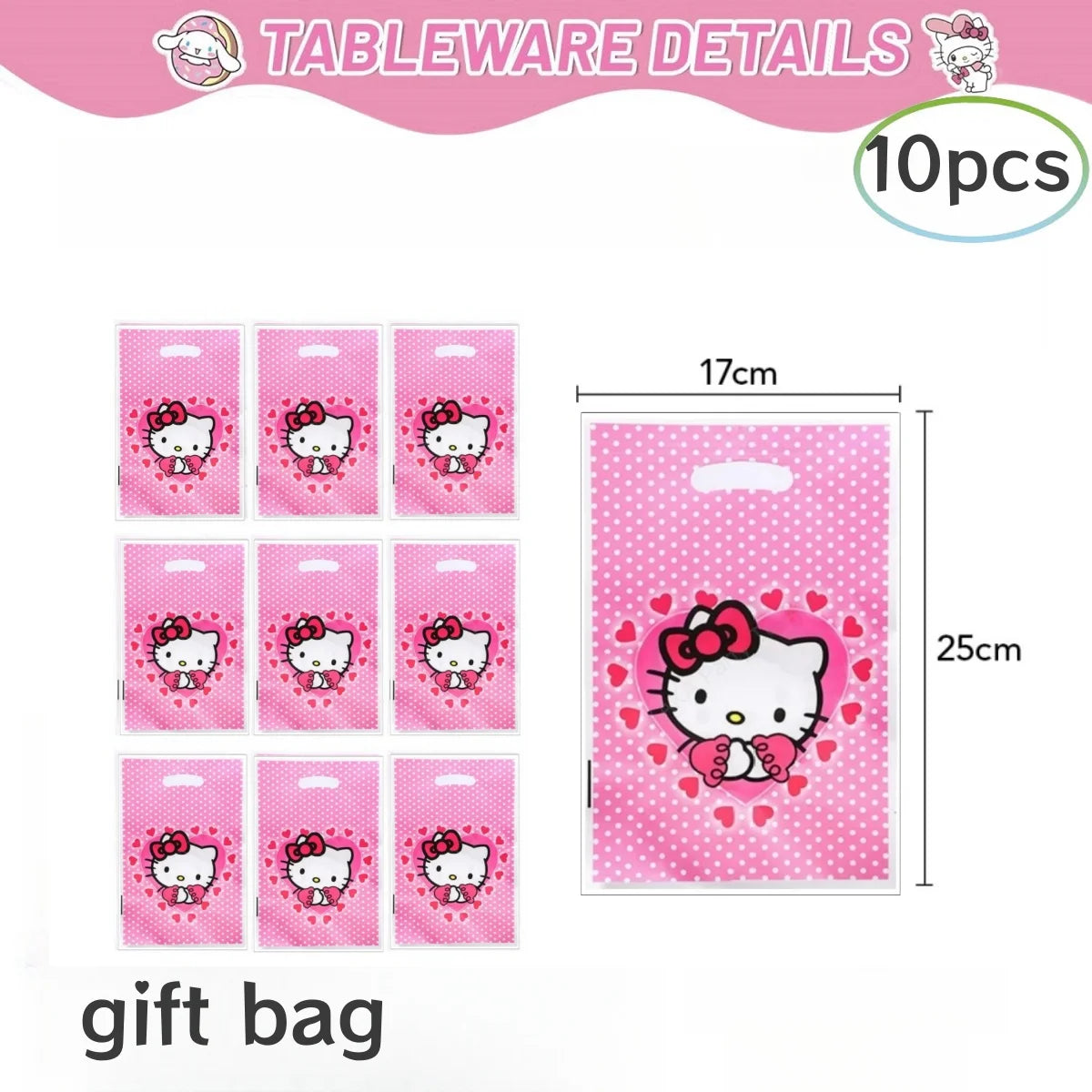 Hello Kitty decorations kit