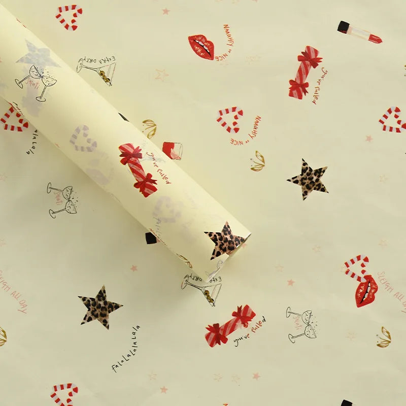 10PCS Xmas Festival Tissue Paper