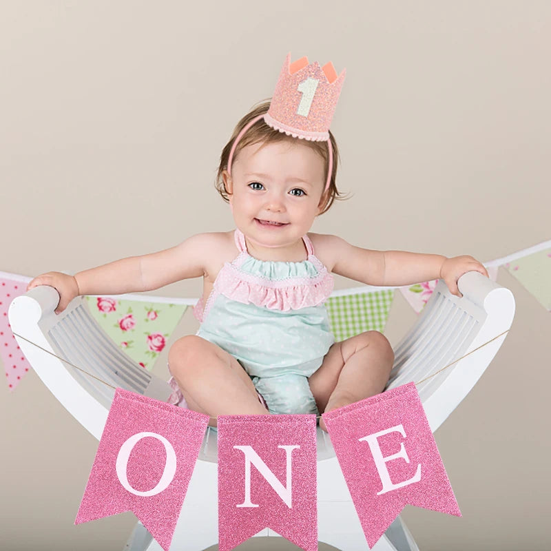 One Year Pink crown 1st