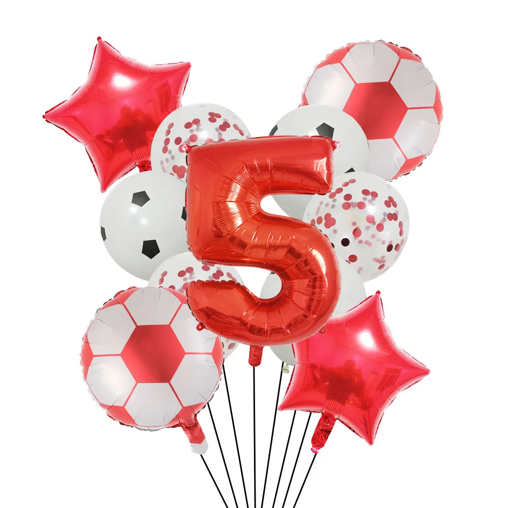 1 Set Helium Football Balloons Decorations 32Inch
