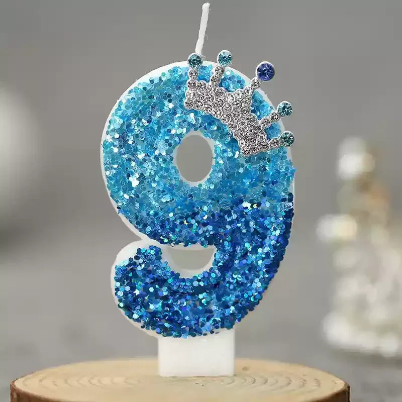 Princess crown candle