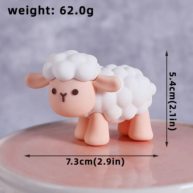 Farm animal party cake decoration 1pcs