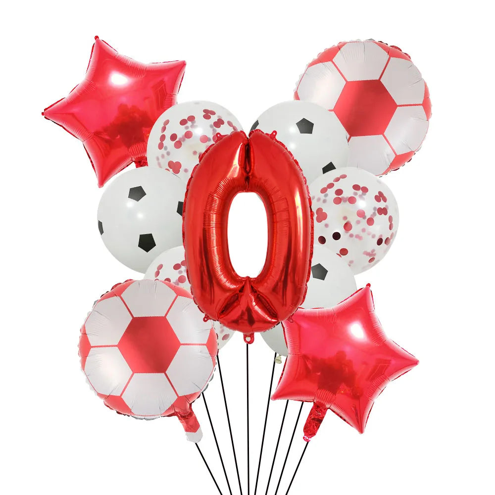 1 Set Helium Football Balloons Decorations 32Inch