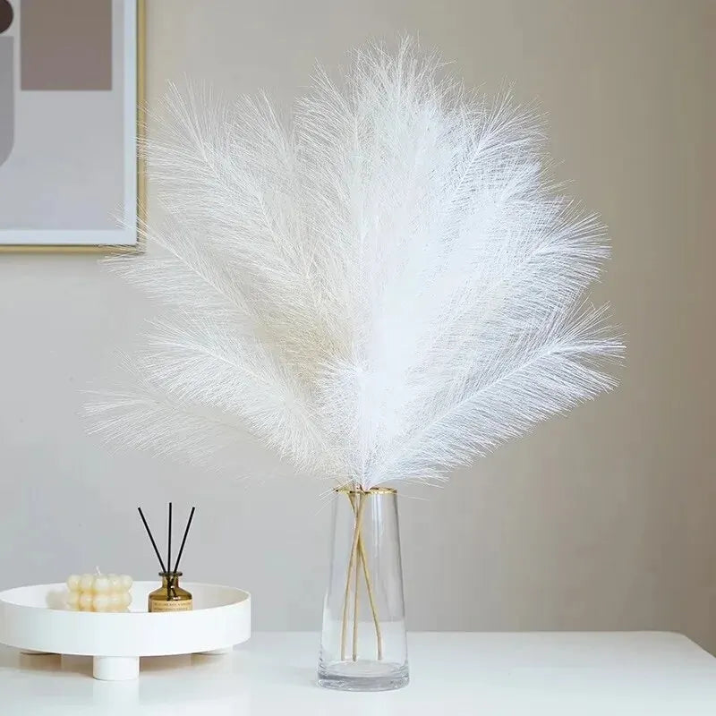Pampas Grass Flower Bouquet 10Pcs