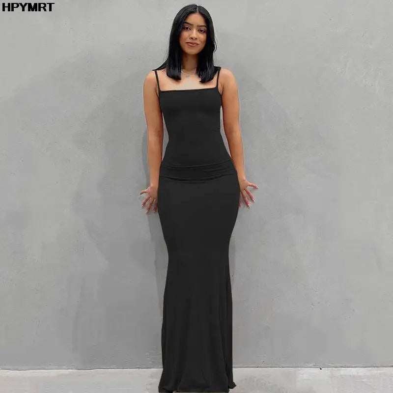 Eleana Satin Slip Maxi Dress