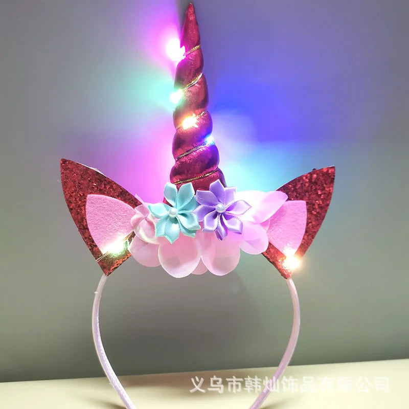Lights Unicorn Headband
