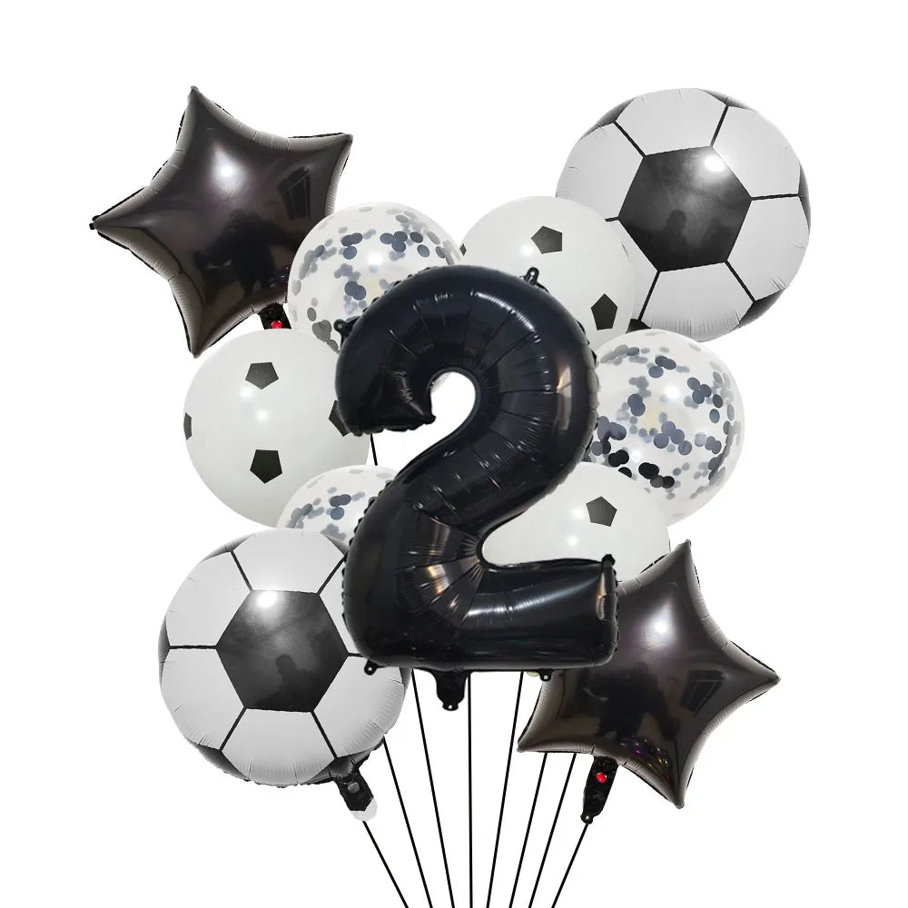 1 Set Helium Football Balloons Decorations 32Inch