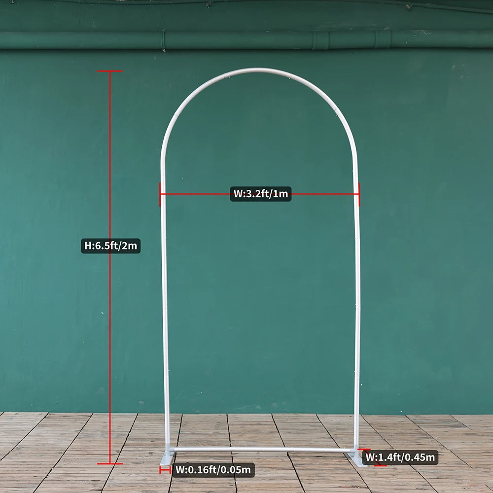 Arch Aluminum Alloy Flowers Stand 1.8/2/2.2m