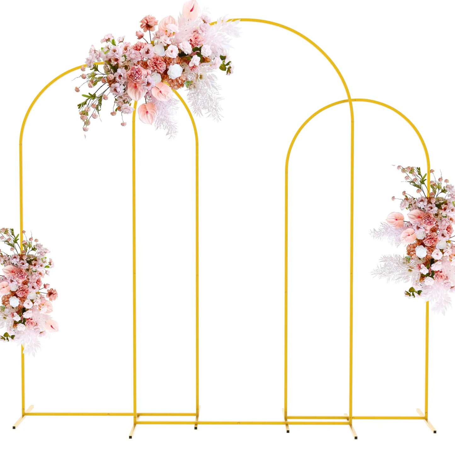 Gold backdrop stand, 3 Set