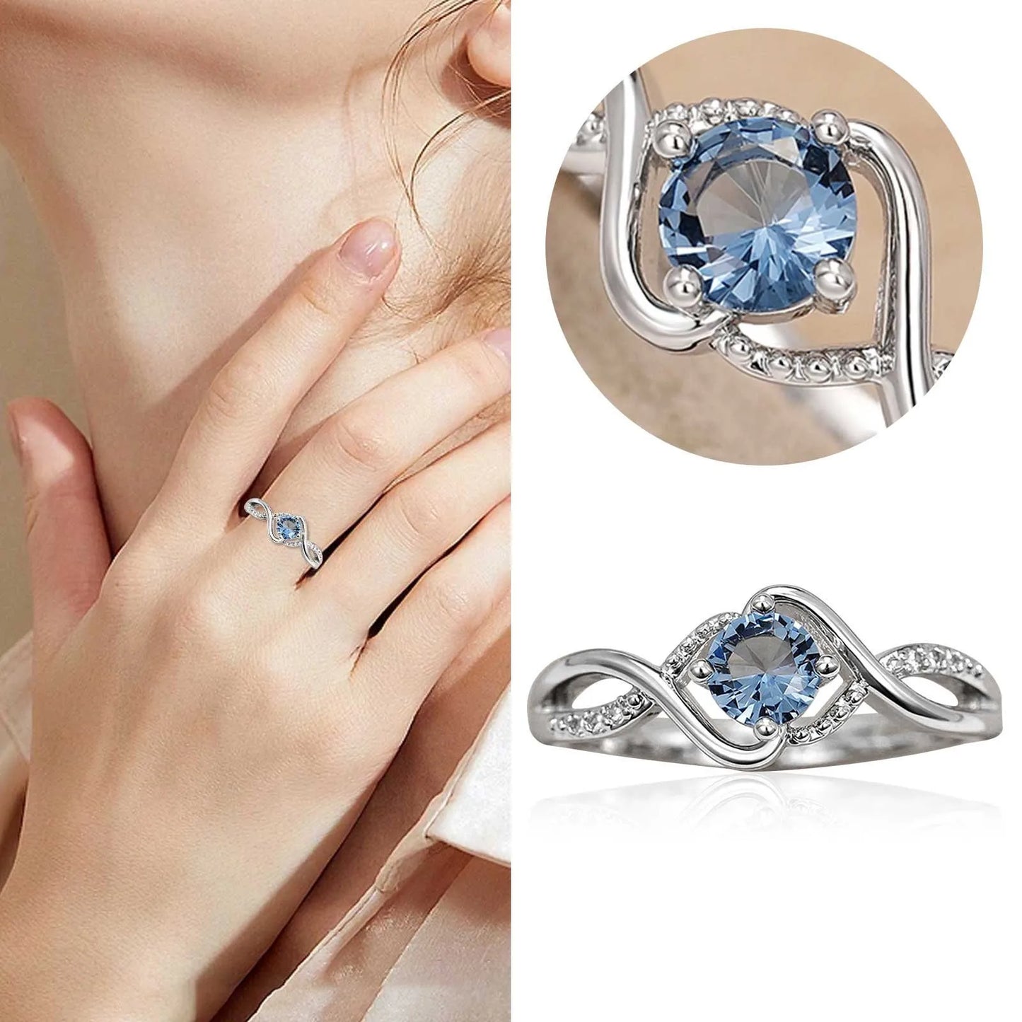 Juliana Copper stone Ring