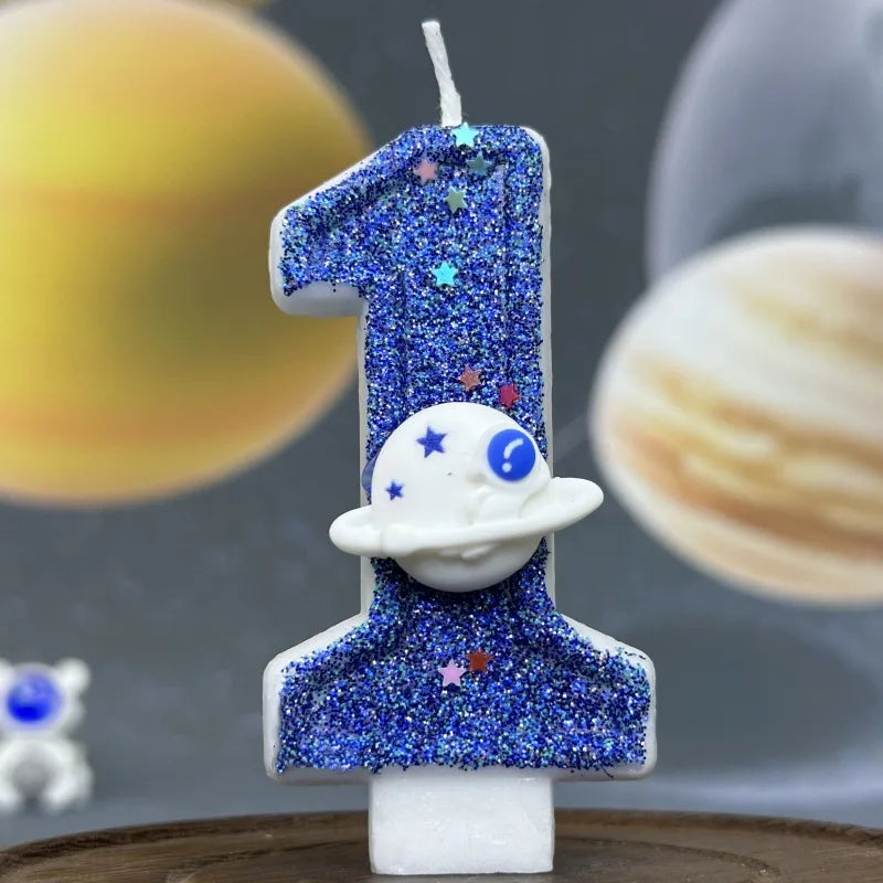 Space Astronaut candle