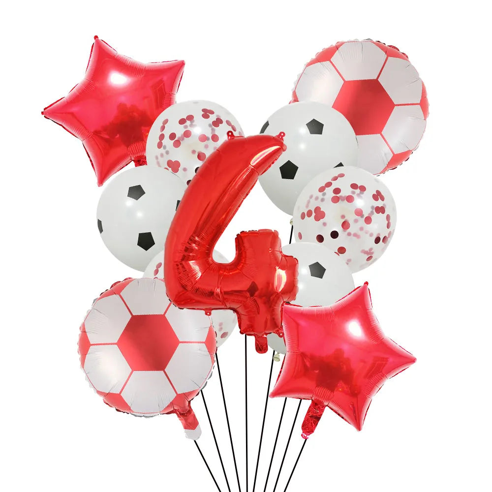 1 Set Helium Football Balloons Decorations 32Inch
