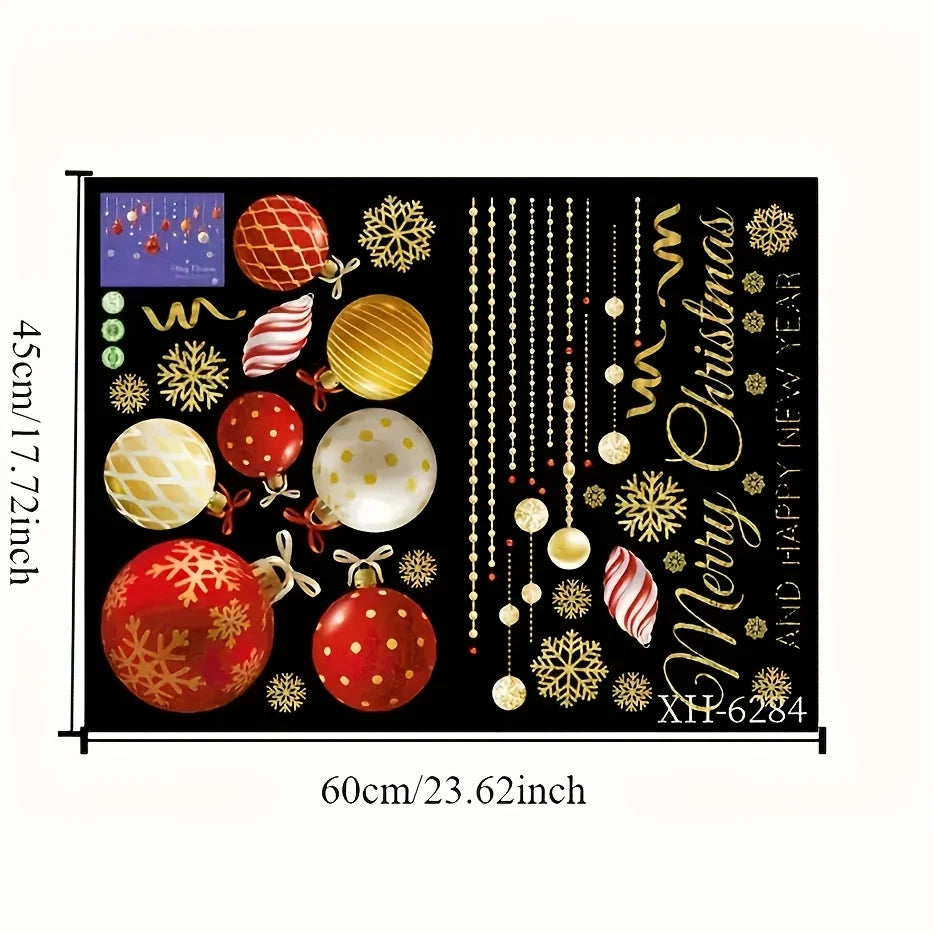 Christmas Window Decoration Stickers