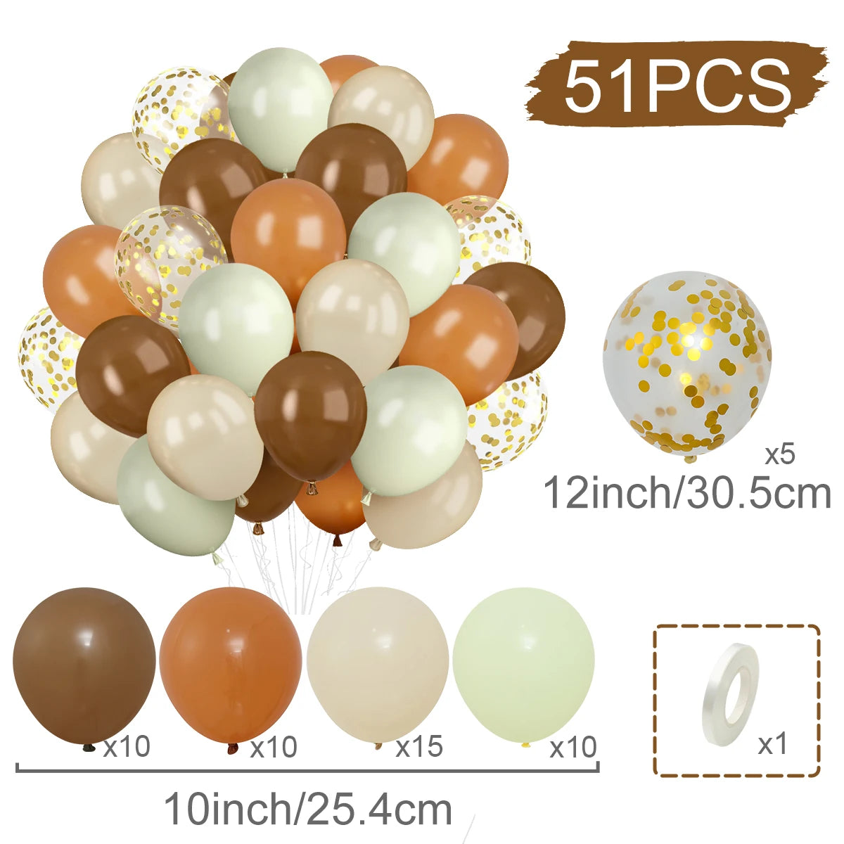 Balloons Pearl Latex 31/36/37/51/101Pcs