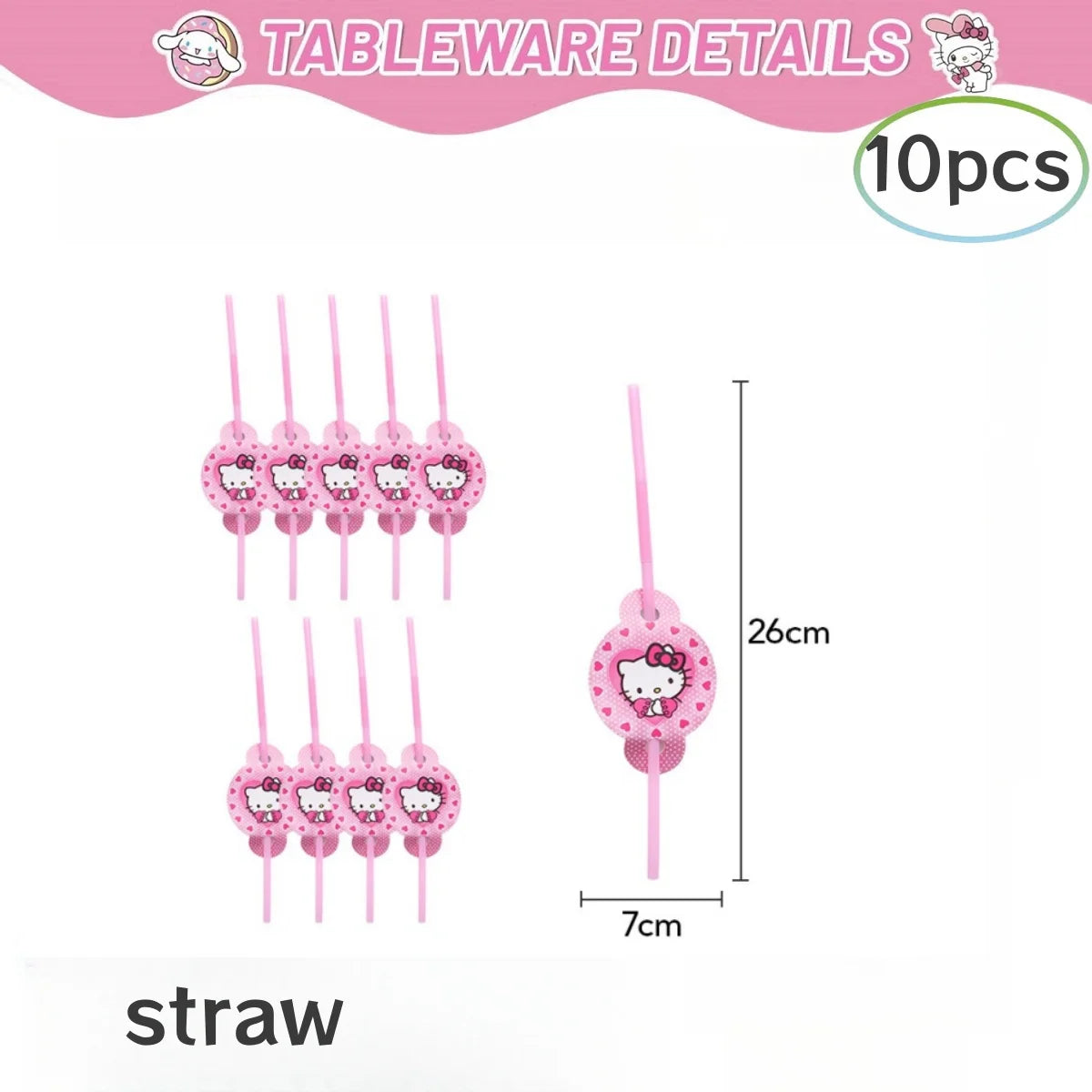 Hello Kitty decorations kit