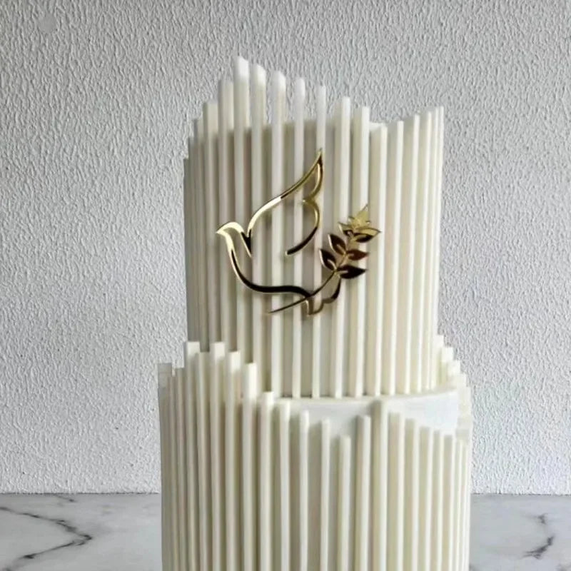 Baptism Cross cake Topper