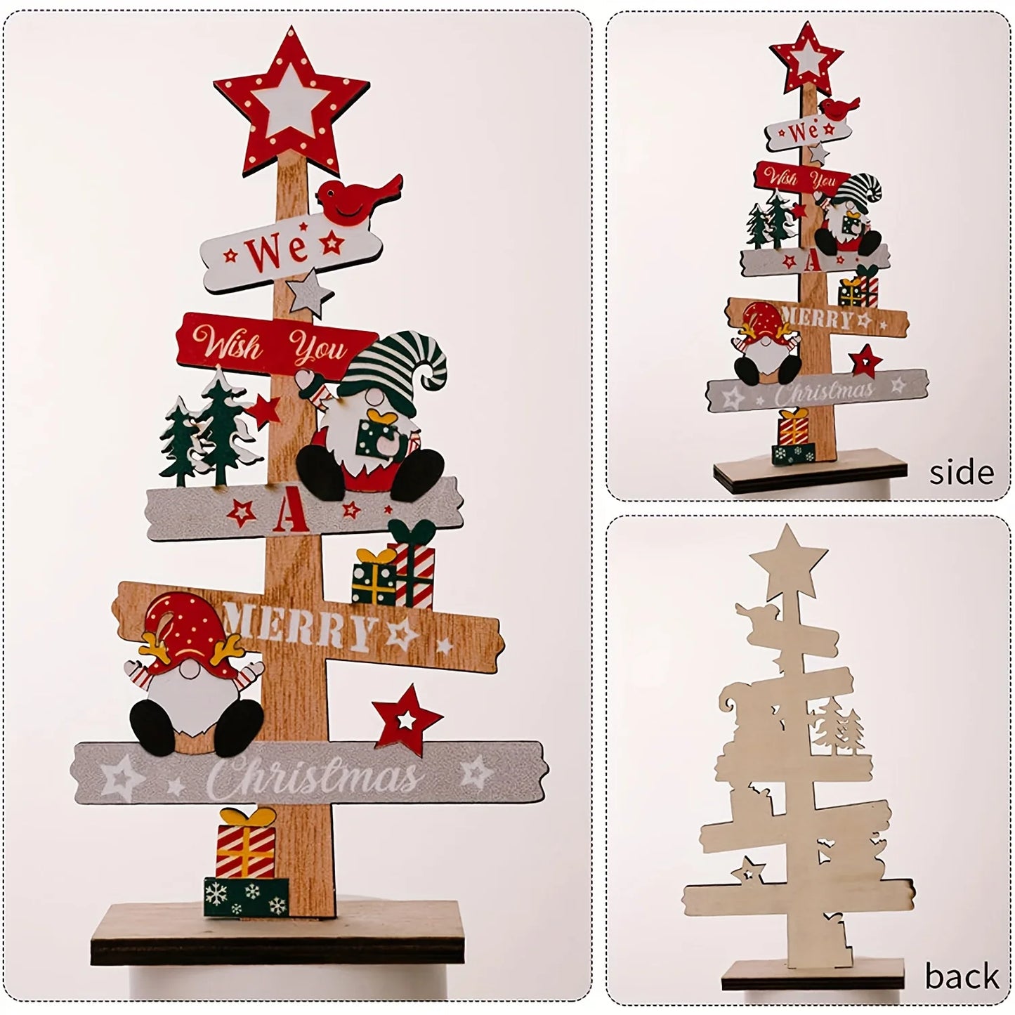 Christmas Tree & Santa DIY Decor