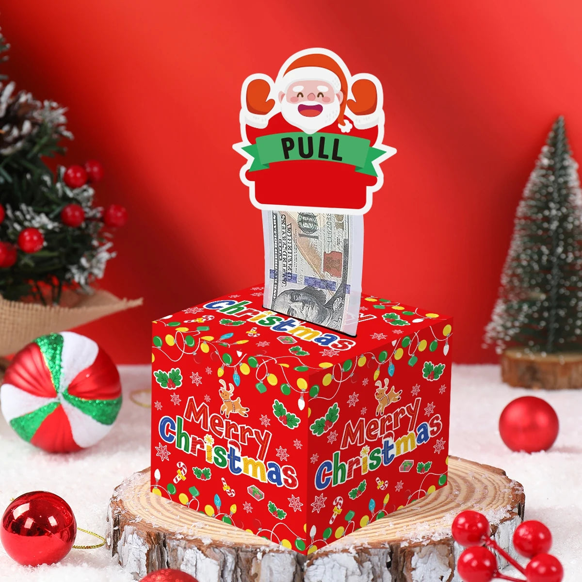 Christmas Cash Gift Box