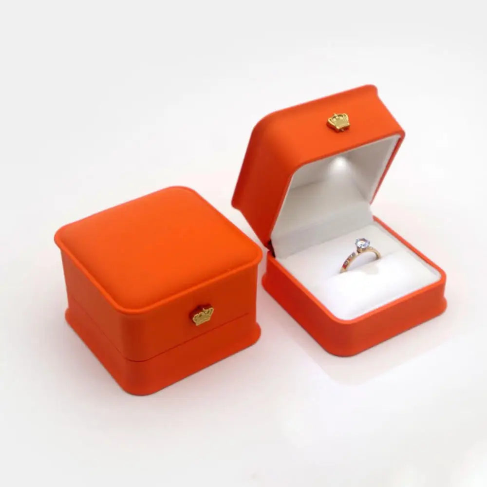 Luxury LED jewelry ring box 1 Pcs