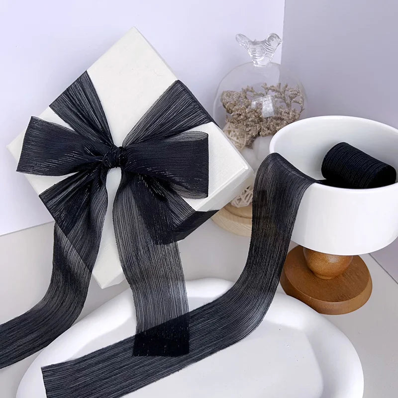 Chiffon silk ribbon