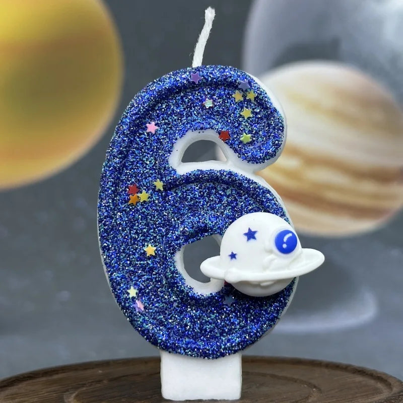 Space Astronaut candle