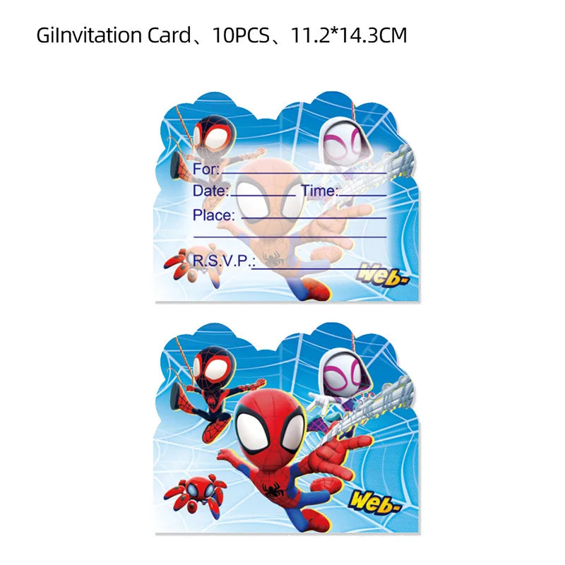 SpiderMan Theme Decoration